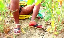 Suggestive mall wife bent over for intense homemade session