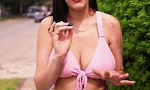 finding a stranger to film festive outdoor fun at christmas