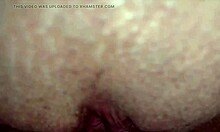 uhh extremo closeup filling skinny brazilian wife's tight wet pussy with hot thick creampie...