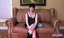 Short Haired Cutie Cora Rims Ass and Deepthroats Juicy Cock Hungrily