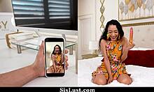 stepbrother too horny for stepsis... gotta fuck her now sislust