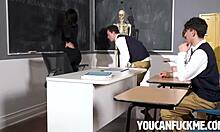 valentina nappi the italian teacher blows nick strokes and joshua rivers with spikey dee joining the fun