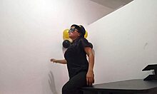 i'm bored at work so i plug my ass to stay aroused as office slut