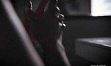 innocent teen bends over craving first deep anal stretch doggystyle