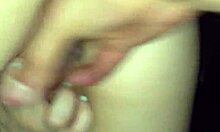 Watch my wife's huge pussy squirt orgasm from fingering - comment below!