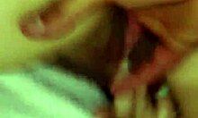 Watch my wife's huge pussy squirt orgasm from fingering - comment below!