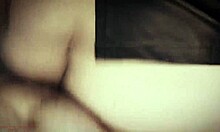 Stepmom begs stepson to pound her ass in bathroom with dirty talk creampie!