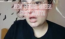 hey curvy tattooed mommy ignores your fetish while teasing her fat hairy body