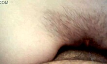 brunette wife next door pov blowjob with red lipstick then tight pussy creampie riding cowgirl bareback couple homemade petite cute.