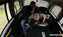 Blonde's Heart Races Over Steamy Taxi Blowjob Offer