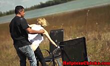 feel this helpless teen get bound rough in total domination master style