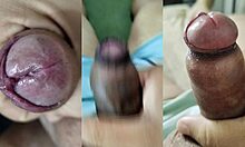 Small cock phimosis jerk off compilation with neighbor pussy squirt boobs part 6