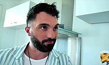 I begged for it and Pam blonde with huge tits gets her chest smeared thick just like I wanted