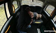 Blonde's Heart Races Over Steamy Taxi Blowjob Offer