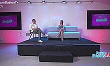 Paulibelen Paurojas Johabettina Lesbian Threesome Fingers Orgasms Garage