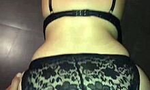 amateur woman fucked hard in intense position.