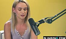 khloe kingsley fingers her hairy pussy beaver to squirting orgasm