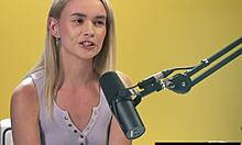 khloe kingsley fingers her hairy pussy beaver to squirting orgasm