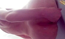 Hot young beauty rams bottle deep in her tight asshole furiously!