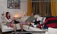 aww stepmom's christmas lingerie try-on gets me pounding her tight pussy hard cumshot