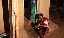 Village wife begs don't cum inside during naughty sex