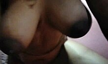 Indian Girlfriend's Huge Natural Tits Pressed Hard During Intense Sex