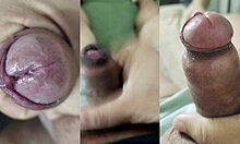 Small cock phimosis jerk off compilation with neighbor pussy squirt boobs part 6