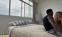 I crave watching this skinny hottie get destroyed by Negao's massive cock bareback style