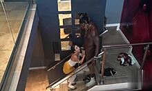 Petite college slut Kylie Quinn secretly adores huge black cocks