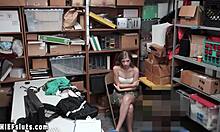 hey scared tiny titted teen thief alyce anderson you get fucked hard by perv officer