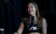 swingers interview turns into public lingerie group toy fuck with tattooed milf