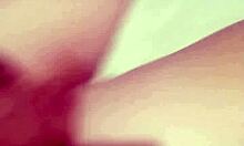 Hey, watch mommy's sensual pussy play before intense doggystyle pounding on big tits brunette milf