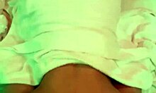 shemale ebony gets hardcore anal fucked until cum explosion