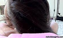 amateur pov casting on sofa turns into wild amateur interview chaos