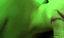 real couple morning perfect blowjob from pretty tattooed wife eyes locked