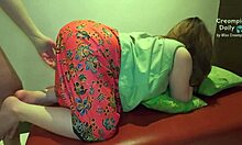 Big tit aunt loves getting creampied deep inside