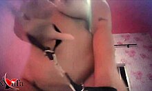 anitta moans loud while vibrator makes her squirt hard solo