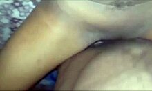 african teen babe rides big black cock cowgirl style deep in tight pussy