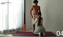 tabata hiit 14min intermediate... hard sex blowjob doggystyle workout 😵‍💫💦