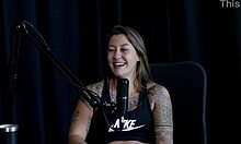 swingers interview turns into public lingerie group toy fuck with tattooed milf