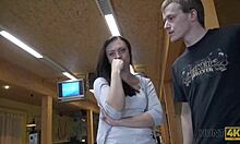 MAN PAYS BIG FOR RAW FUCK WITH GORGEOUS 18+ TEEN PUSSY