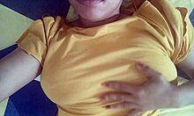 Stepmom Wakes Up with Huge Tits and Squirts All Over Tight Pussy