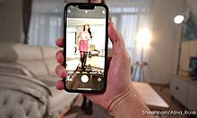 Aunt Alina Big Tits Catches Nephew Jerking Photos