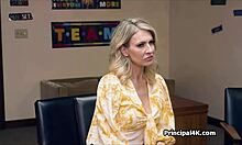 Blonde MATURE Gets HAMMERED Bent Over By HEAD TEACHER'S Fat DICK