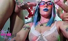 brazilian blogger humiliates cuckold with endowed cousins public christmas fuck