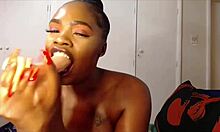 friends bang my fat ebony wife's pussy hard in homemade group lingerie session