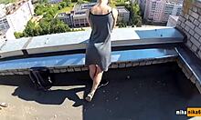 Roof fucking Russian bitch hard