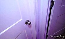 Step Mom Caught Masturbating Squirts on Son's Big Black Cock Creampie