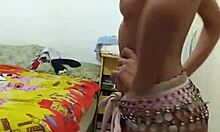 teasing my cuckold husband with wet shaved pussy and juicy ass 😏💦🍑