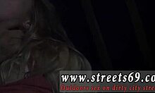 bound teen left alone teases desperately on webcam